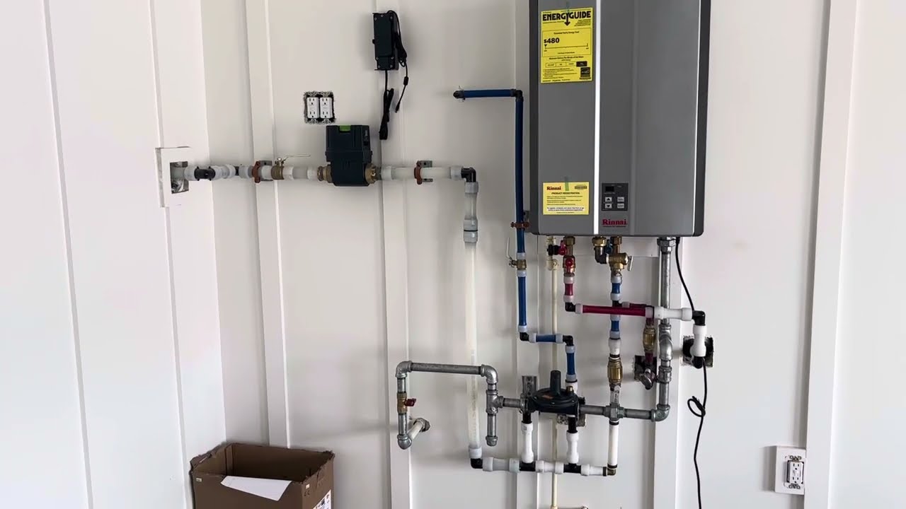 Tankless Water Heater Installation in Winters